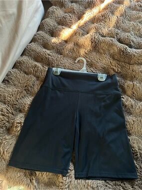 Garage Black Biker Shorts